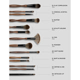 Victoria Beckham Beauty Flat Complexion brush set (British brand)