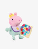 Peppa Pig Evie soft toy 23cm with blanket, UK version