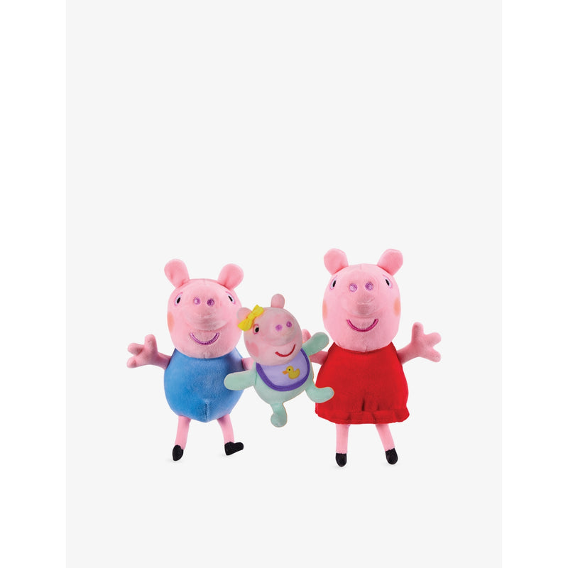 Peppa Pig soft toy three-pack Peppa George Baby Evie - British product