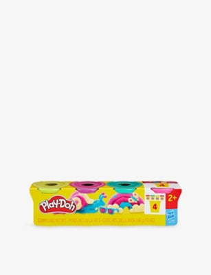 Play-Doh classic colour modelling compound 4 x 112g tubs - British product