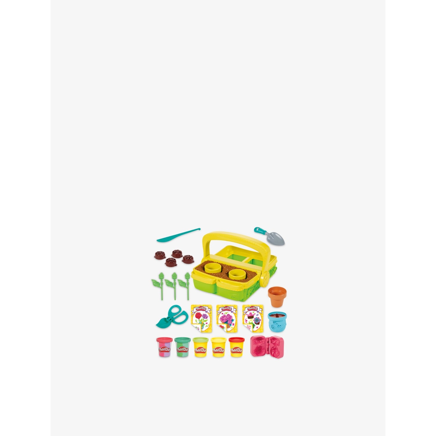 Play-Doh Blooming Flowers playset, imported from the UK