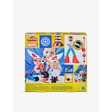 Play-Doh Captain America Moto-Slicer playset with action figure, imported from the UK