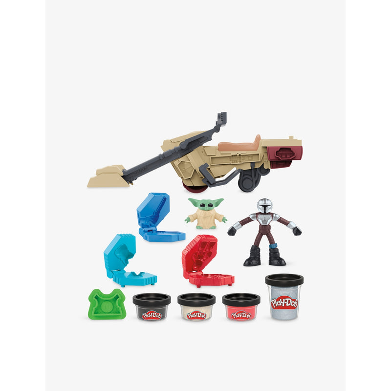 Play-Doh Mandalorian Speeder playset with Grogu (British brand)