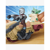 Play-Doh Mandalorian Speeder playset with Grogu (British brand)