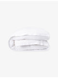 The White Company embroidered cotton duvet cover, imported from the UK