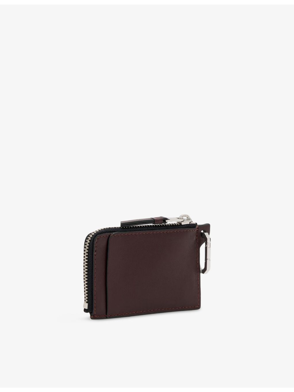 AllSaints Remy leather wallet compact zip design - British product