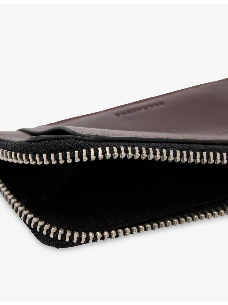 AllSaints Remy leather wallet compact zip design - British product