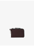 AllSaints Remy leather wallet compact zip design - British product