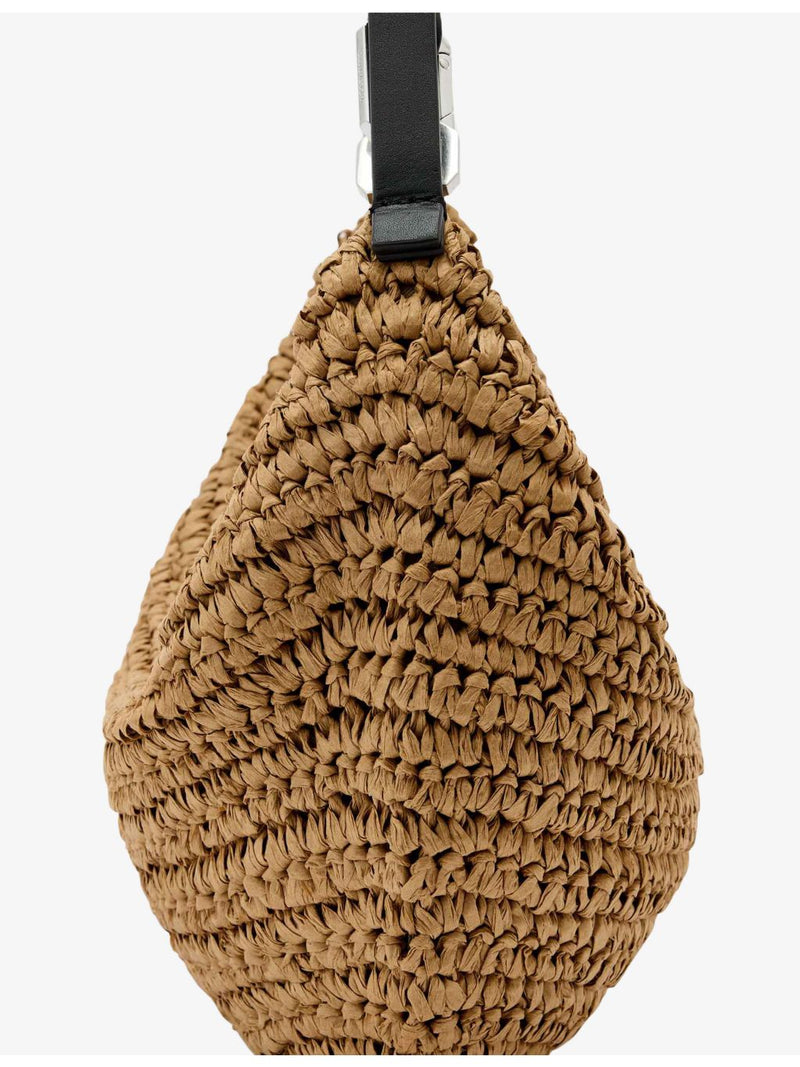 AllSaints Luna Micro paper shoulder bag (British brand)