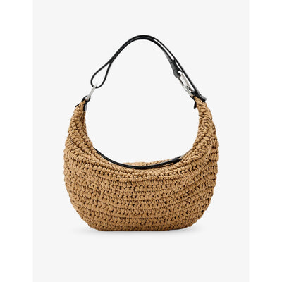 selfridges AllSaints Luna Micro Paper Shoulder Bag- Buy online at McGrocer