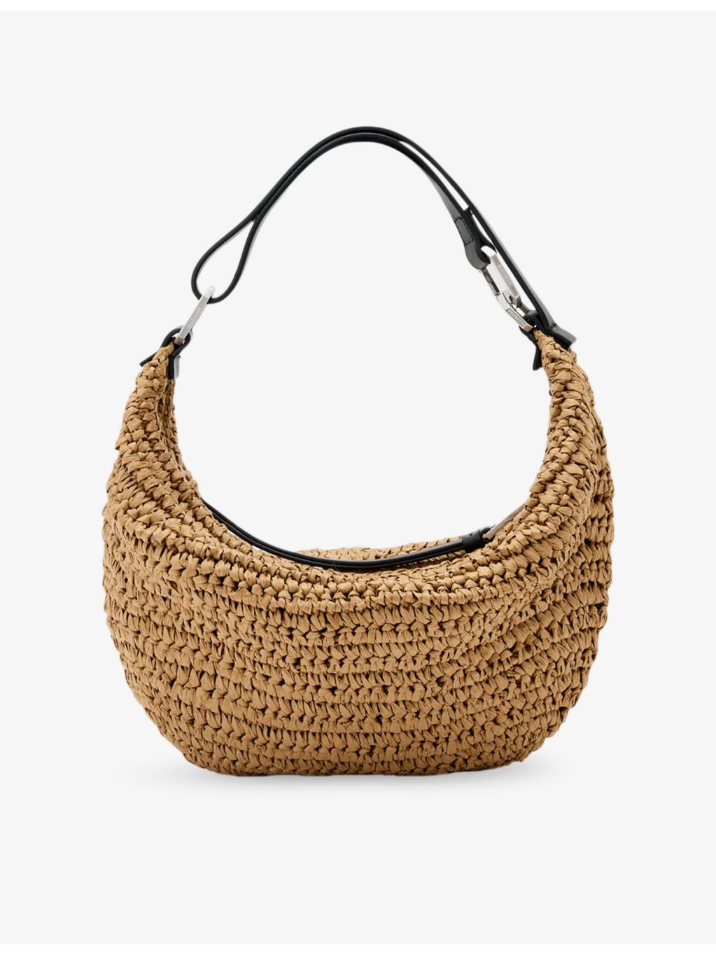 AllSaints Luna Micro paper shoulder bag (British brand)