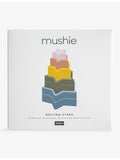 Mushie multicolour plastic nesting star toy, imported from the UK