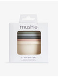 Mushie FRIGG stacking cups toy 8-piece - British product
