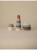 Mushie silicone gift set multicoloured - British product