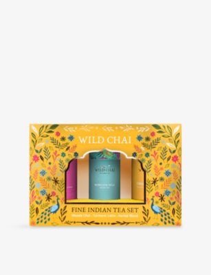 Wild Chai tea gift set 140g (British brand)
