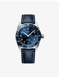 Longines Spirit Zulu Time automatic watch stainless steel ceramic bezel (British brand)