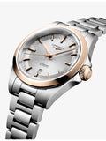 Longines Conquest automatic watch 30mm rose gold cap (British brand)