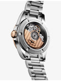Longines Conquest automatic watch 30mm rose gold cap (British brand)