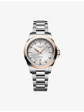Longines Conquest automatic watch 30mm rose gold cap (British brand)