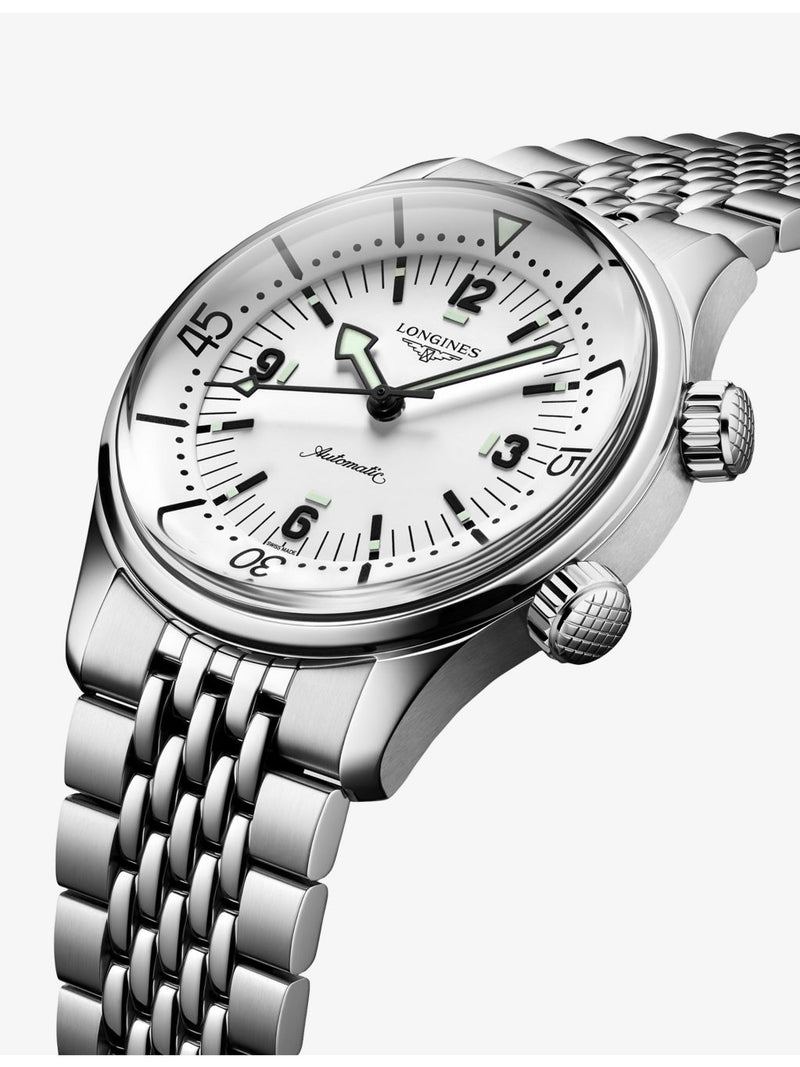 Longines Legend Diver stainless steel automatic watch 39mm, imported from the UK