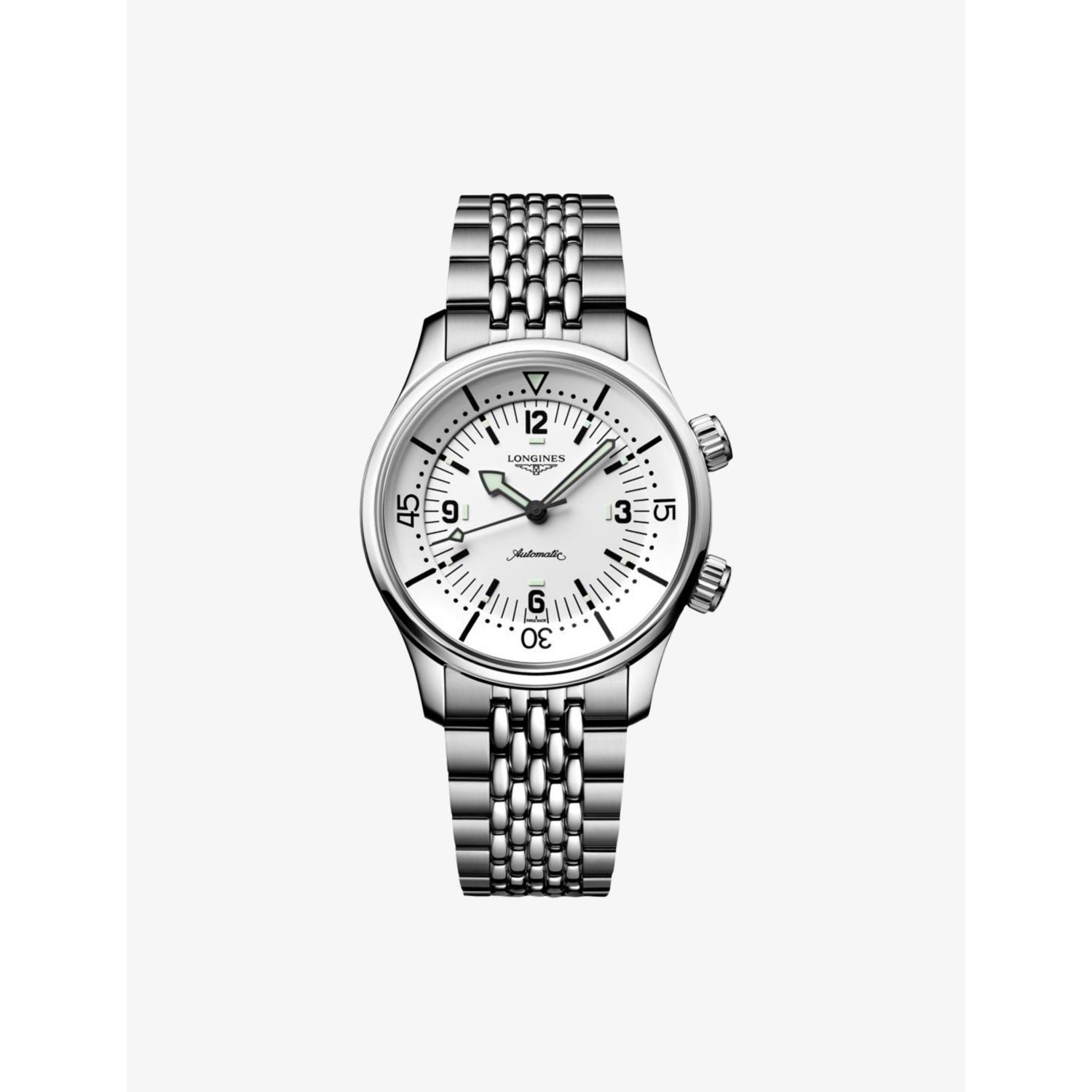 Longines Legend Diver stainless steel automatic watch 39mm, imported from the UK