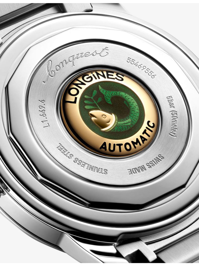 Longines Conquest Heritage automatic watch 38mm (British brand)
