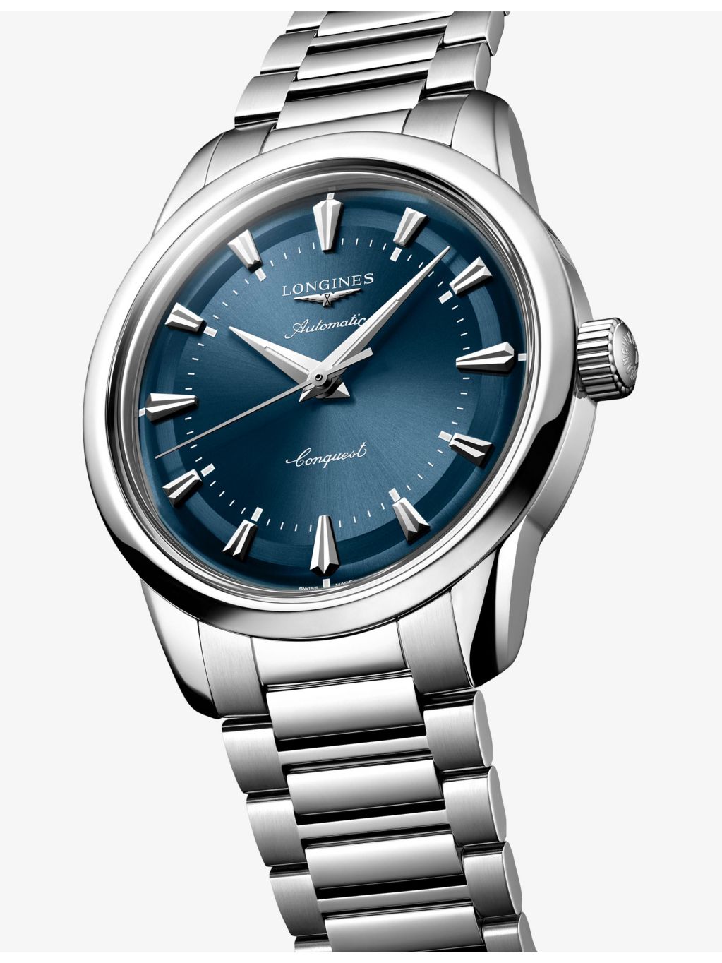 Longines Conquest Heritage automatic watch 38mm (British brand)