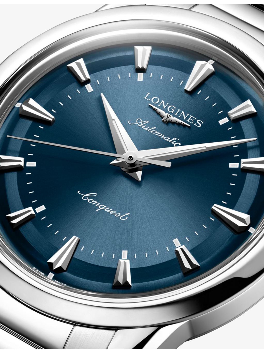 Longines Conquest Heritage automatic watch 38mm (British brand)