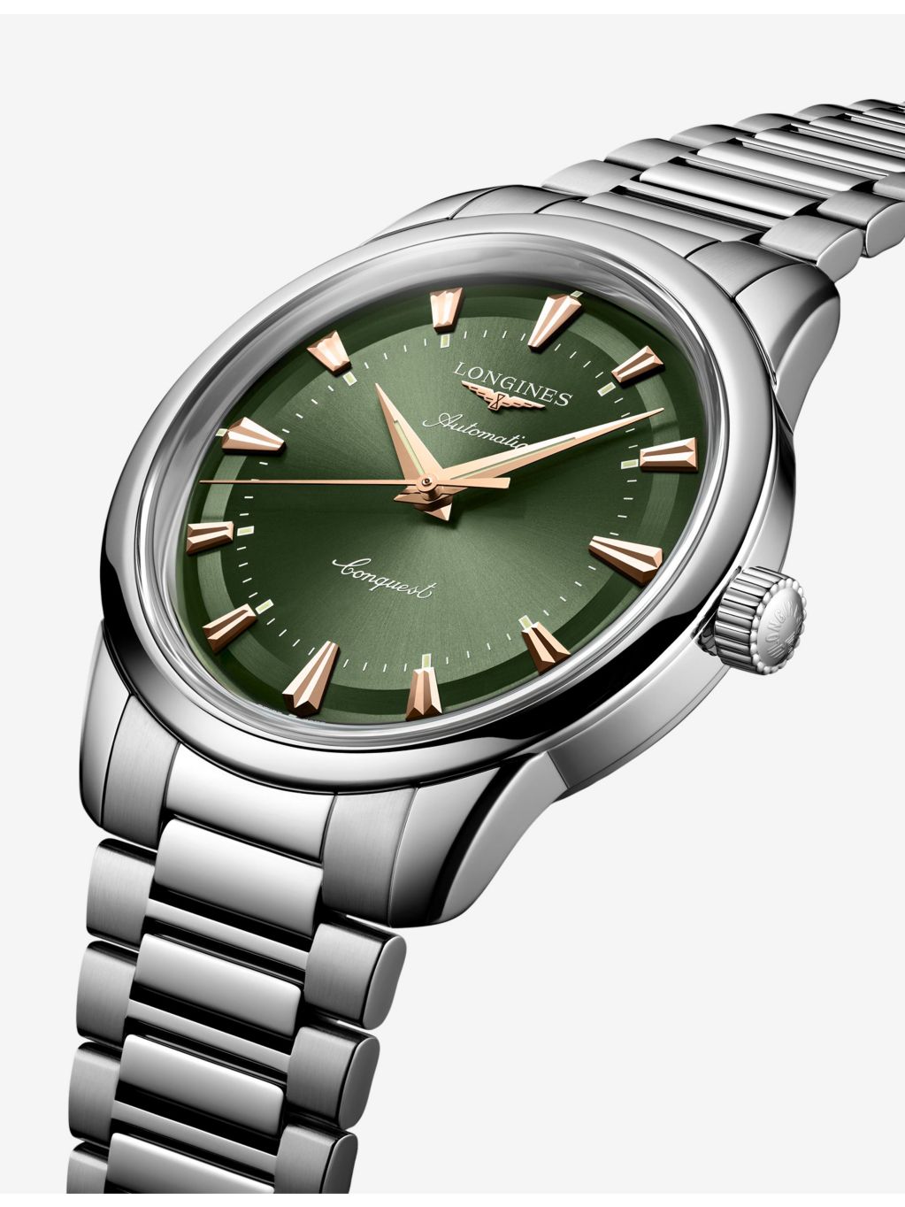 Longines Conquest Heritage automatic watch 40mm, imported from the UK