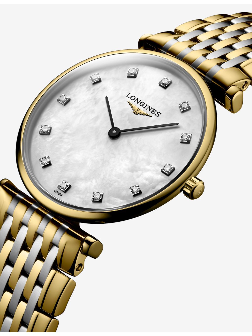 Longines La Grande Classique yellow PVD diamond watch 29mm, UK version