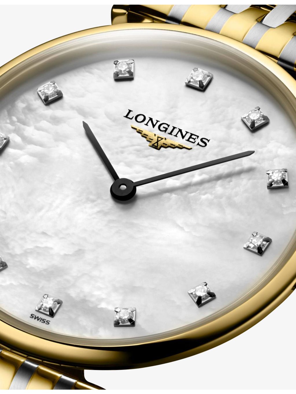 Longines La Grande Classique yellow PVD diamond watch 29mm, UK version