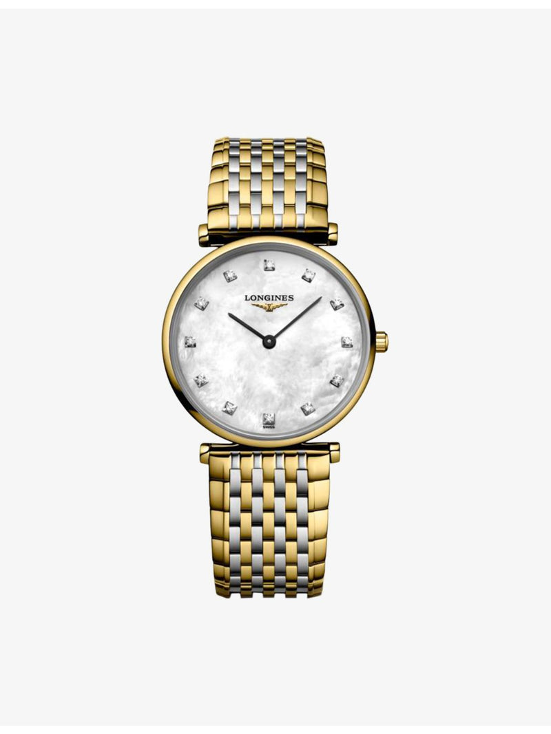 Longines La Grande Classique yellow PVD diamond watch 29mm, UK version