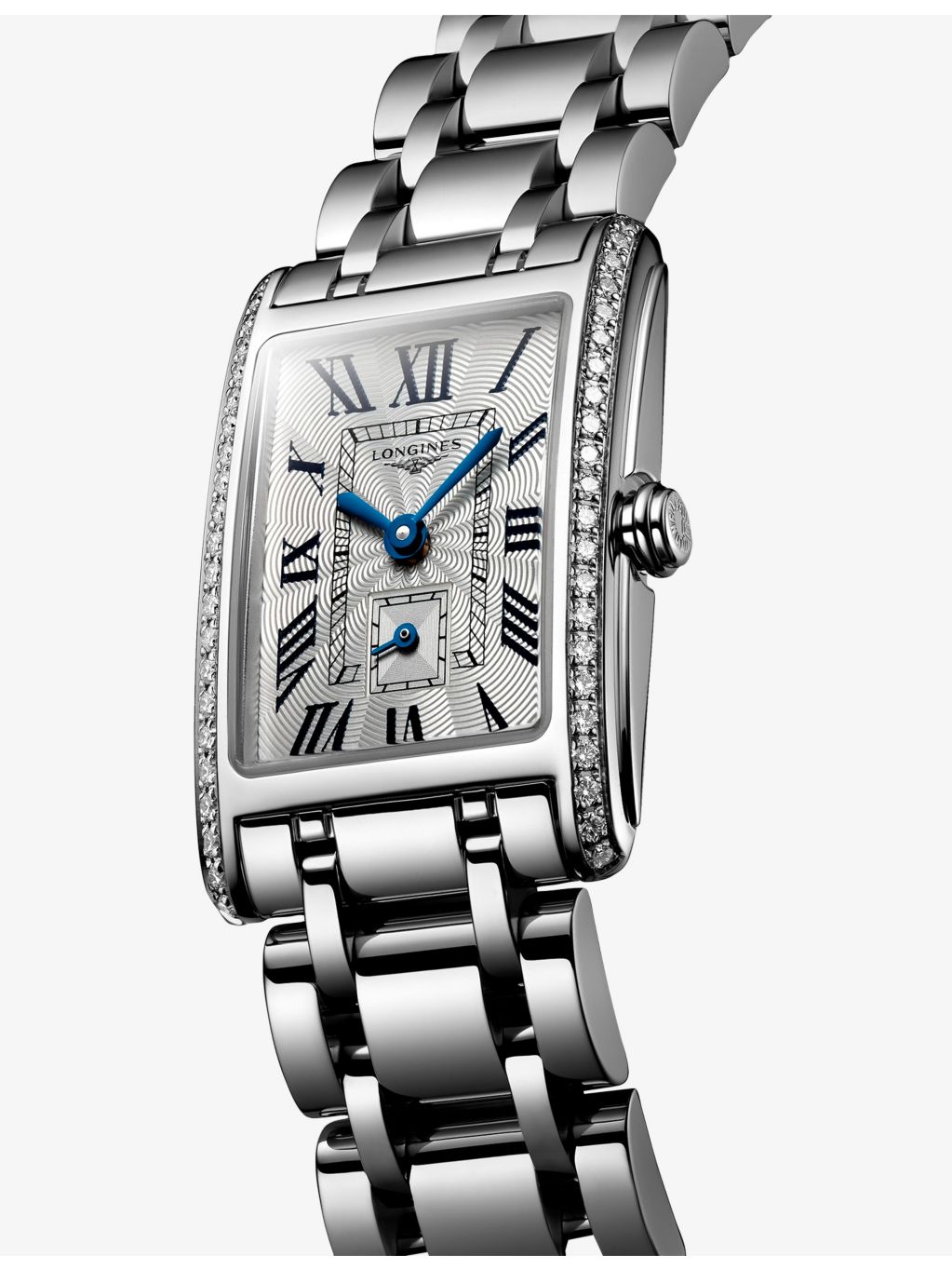 Longines DolceVita stainless steel diamond watch 0.386ct - British product