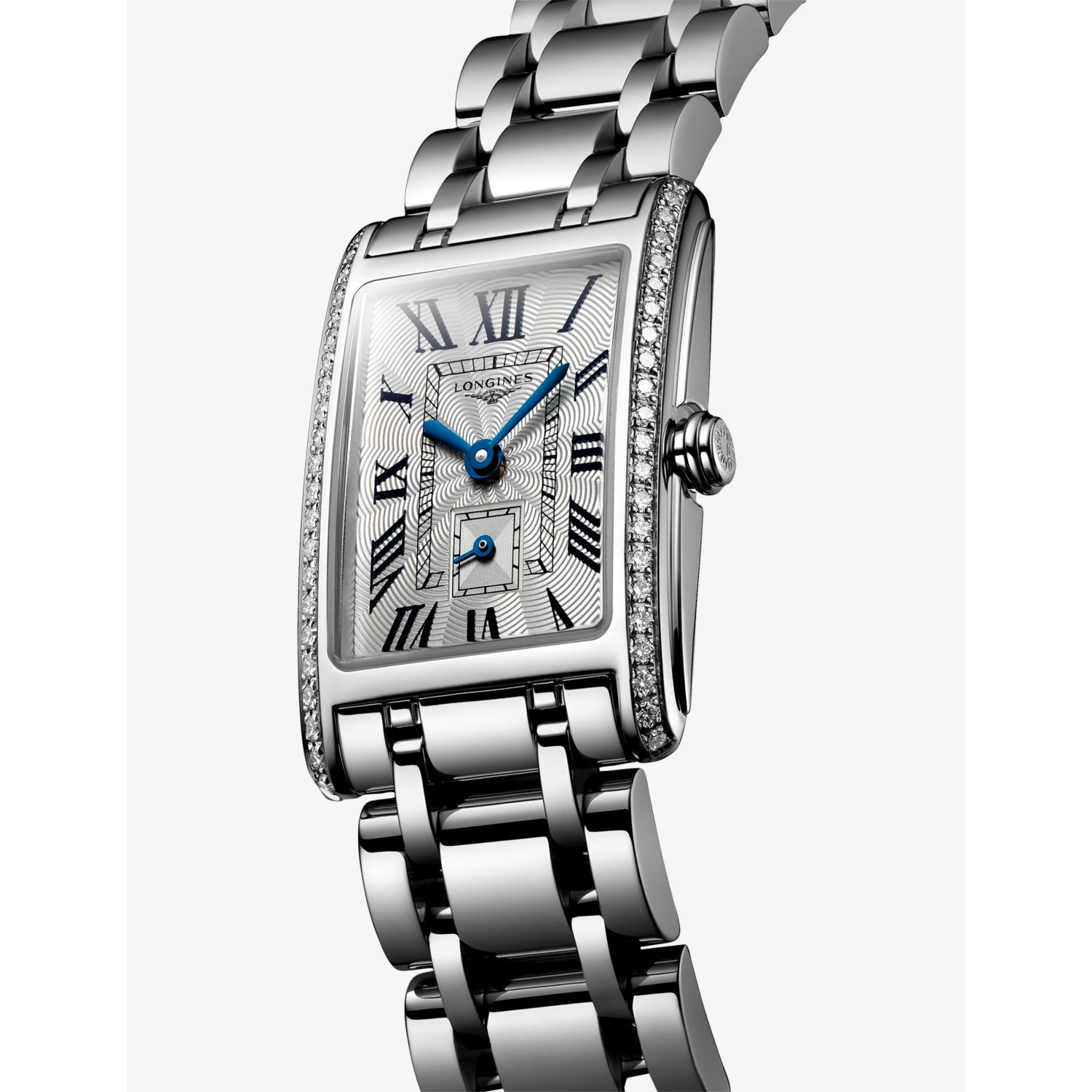 Longines DolceVita stainless steel diamond watch 0.386ct - British product