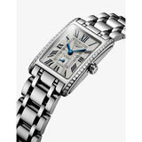 Longines DolceVita stainless steel diamond watch 0.386ct - British product