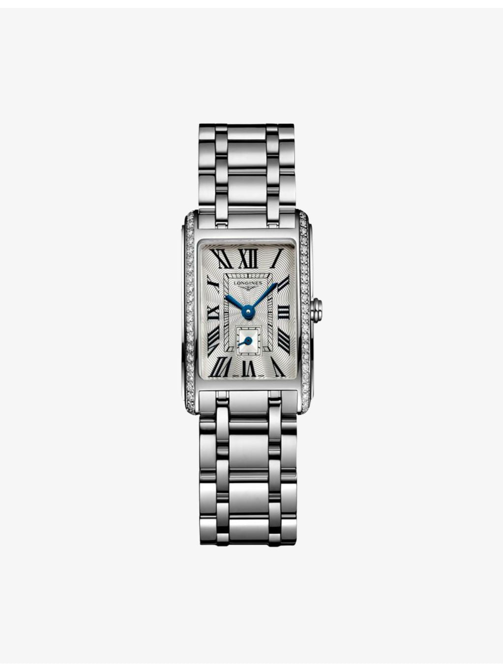 Longines DolceVita stainless steel diamond watch 0.386ct - British product