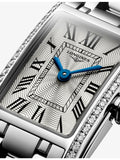 Longines DolceVita stainless steel diamond watch L5.258.0.71.6, UK version
