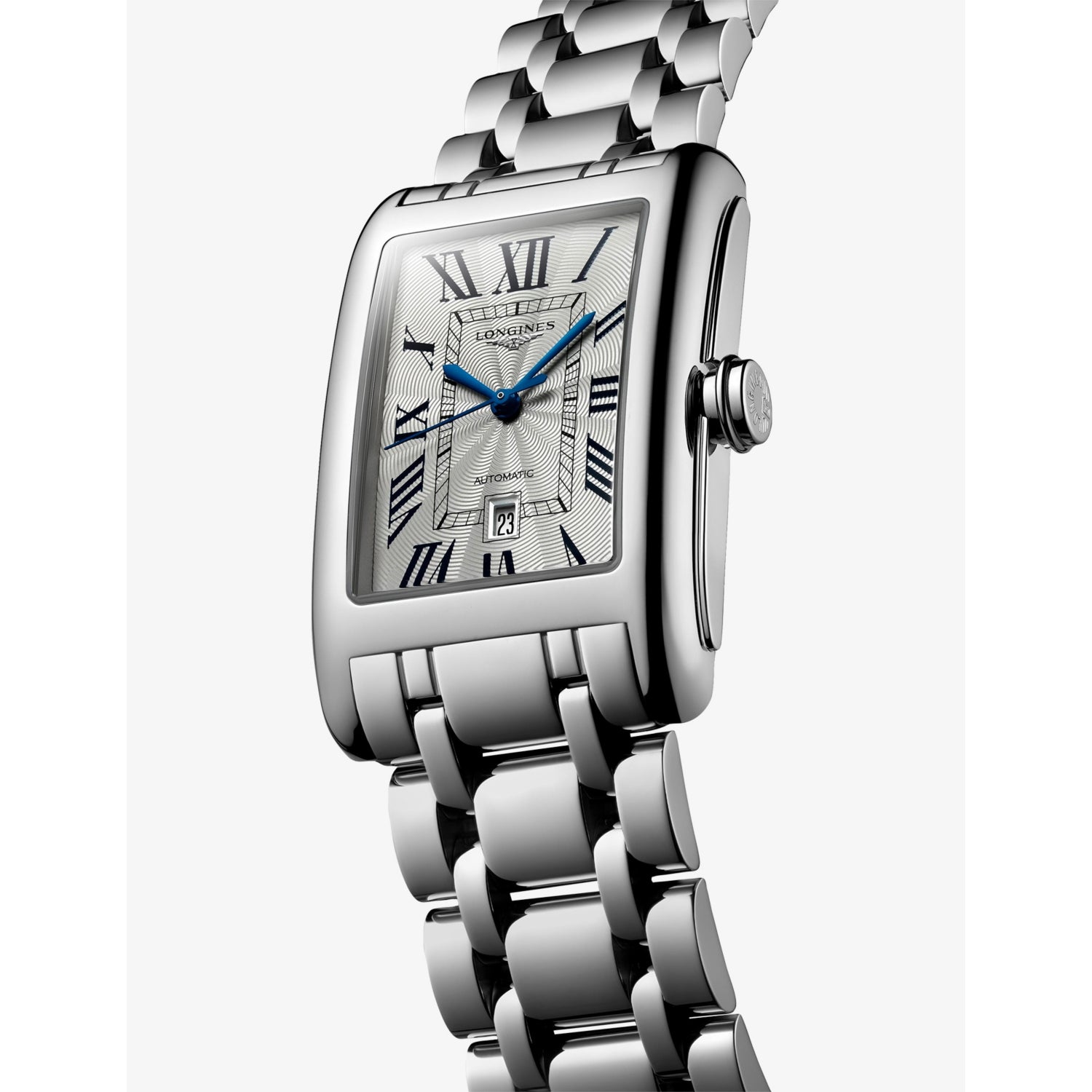 Longines DolceVita stainless steel automatic watch, imported from the UK
