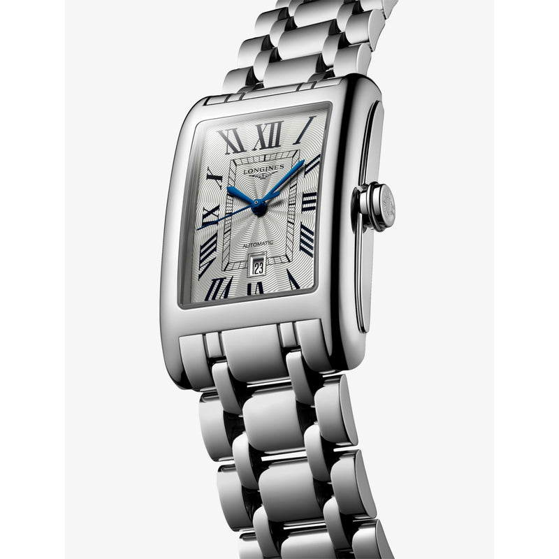 Longines DolceVita stainless steel automatic watch, imported from the UK