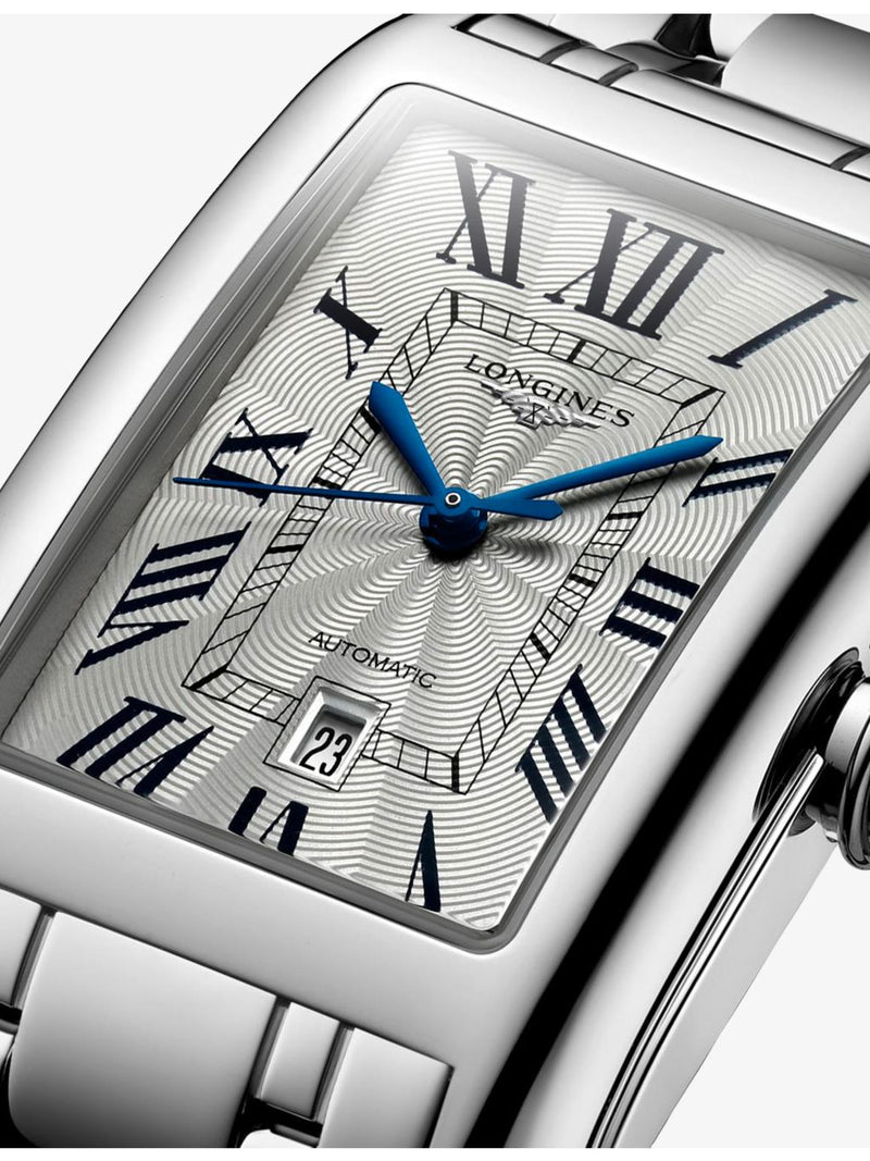 Longines DolceVita stainless steel automatic watch, imported from the UK