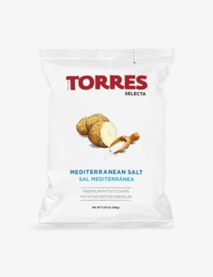 Torres Mediterranean sea salt crisps 150g - British product