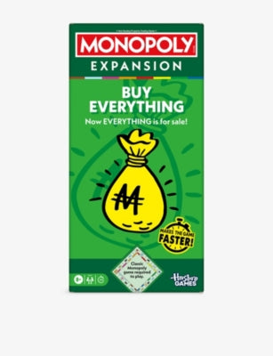 Monopoly Buy Everything board game expansion 26.7cm, UK version