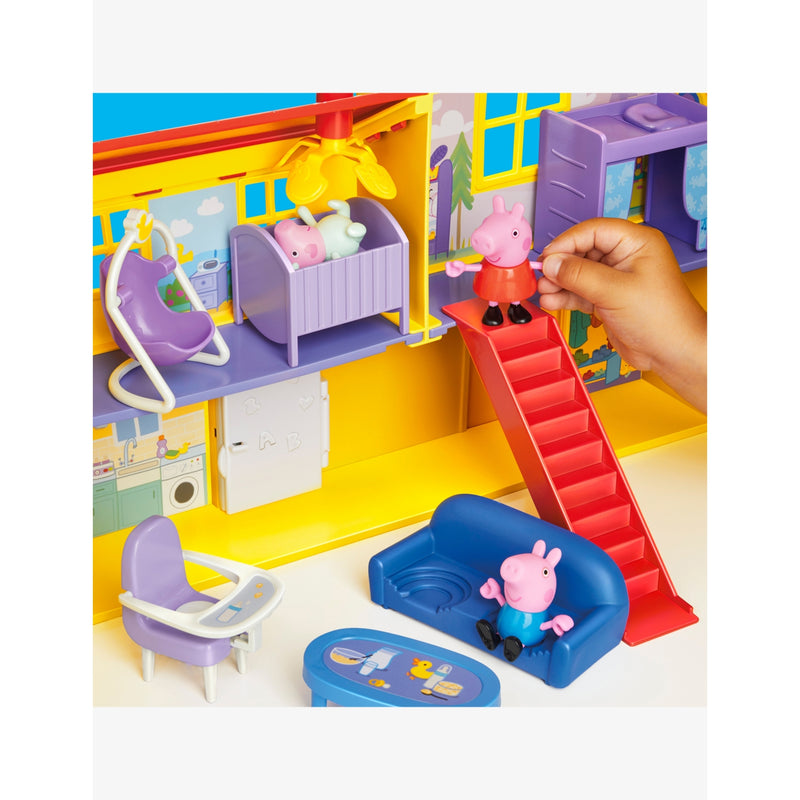 Peppa Pig Big Family House playset with figures, imported from the UK