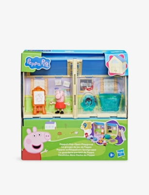 Peppa Pig pop-up playground playset with Peppa figure and accessories (British brand)