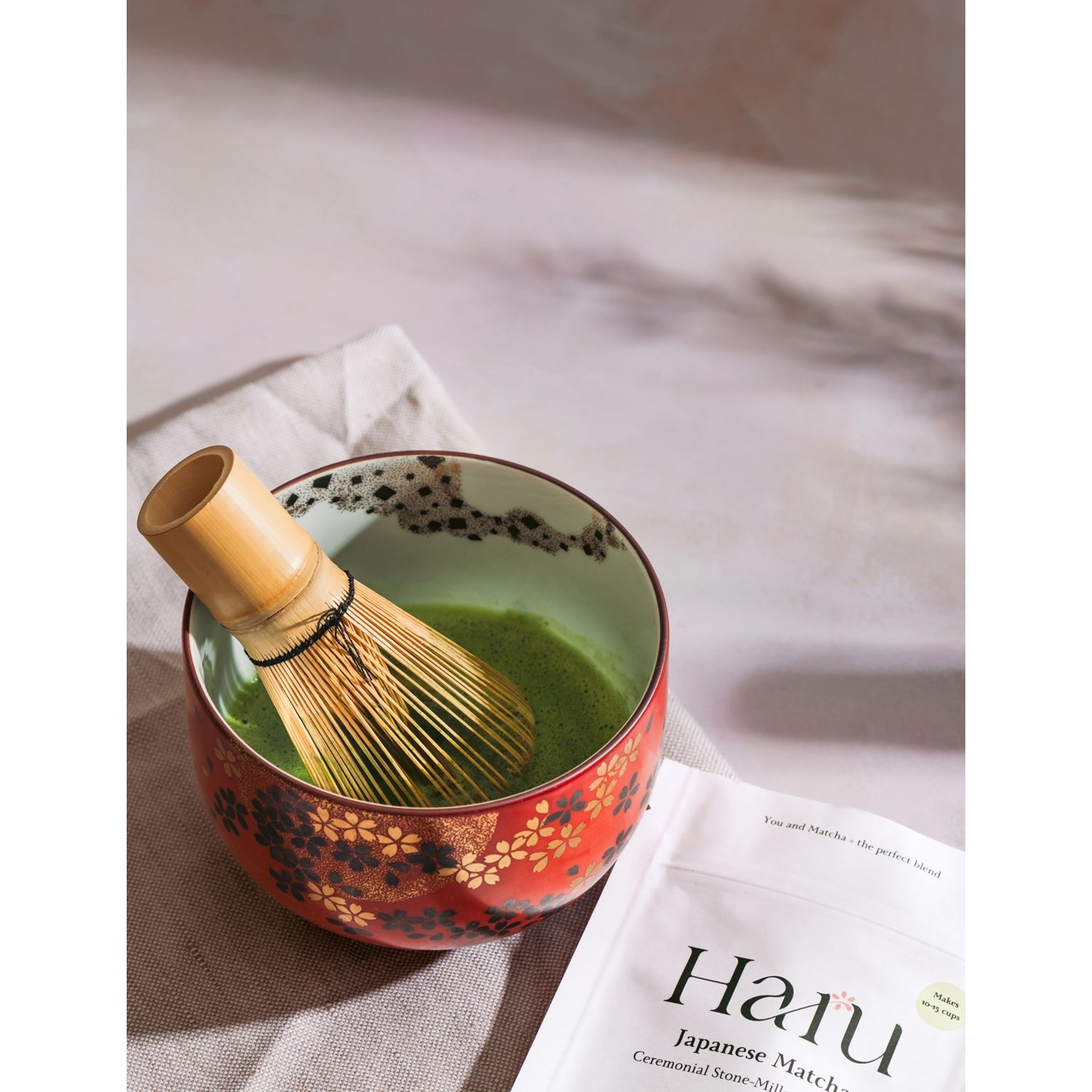 Haru Hana Blend matcha 30g, imported from the UK