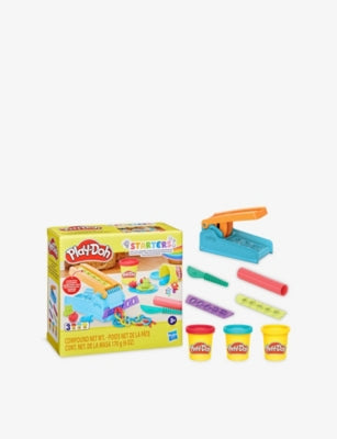 Play-Doh Fun Factory Starter Set with 3 cans and shapes, UK version