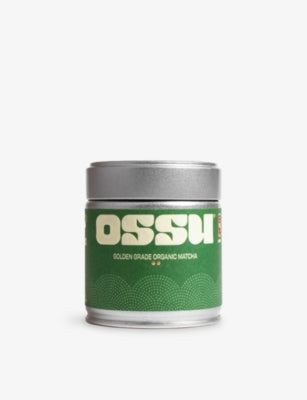 OSSU golden grade matcha powder 40g tin, UK version