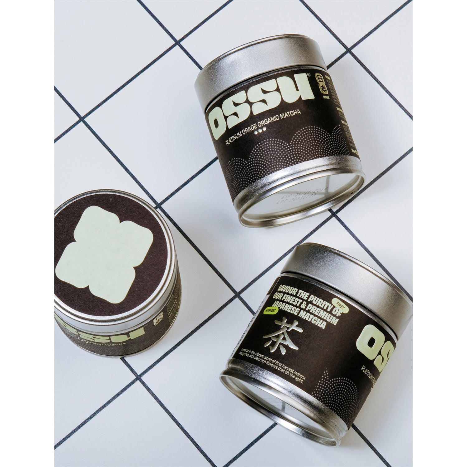 Ossu Platinum Grade matcha tin 40g - British product