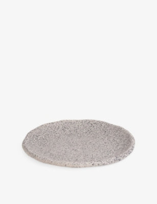 Seletti Newlithic porcelain side plate 20cm (British brand)
