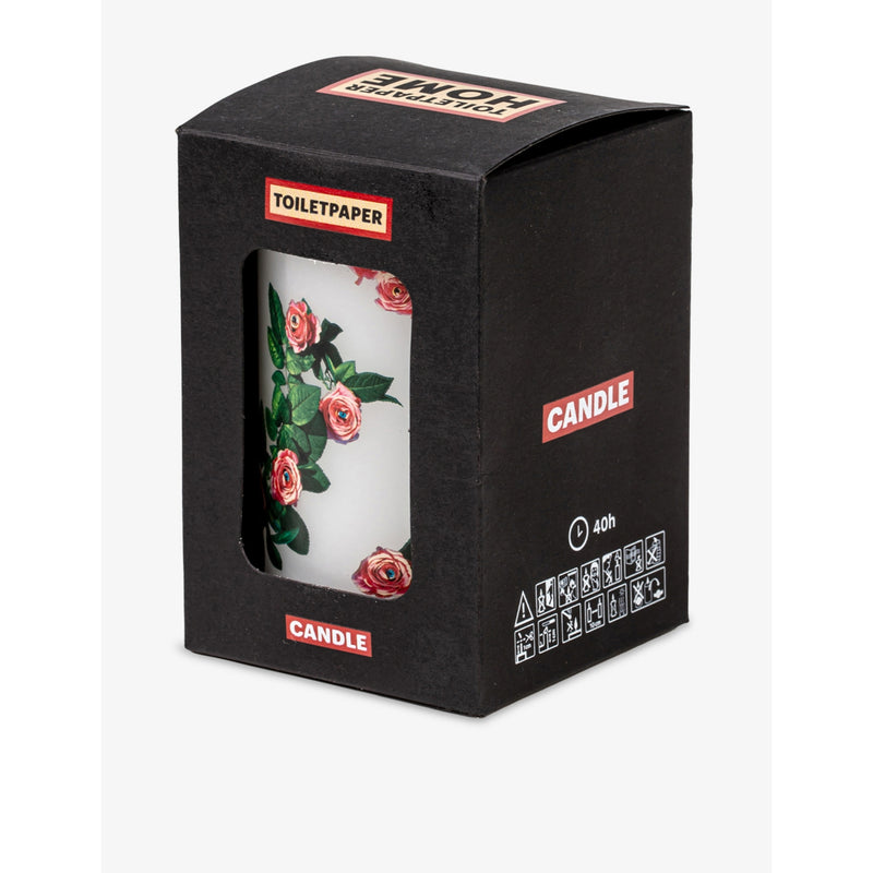 Seletti TOILETPAPER Roses waxed candle, 10cm (British brand)